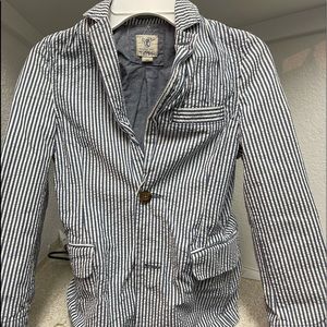 Jacket and shorts Landsend- seersucker look!